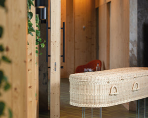 Riet of bamboe Uitvaartkisten