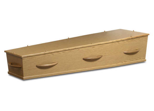 Uitvaartkist Eikenhout Printfolie