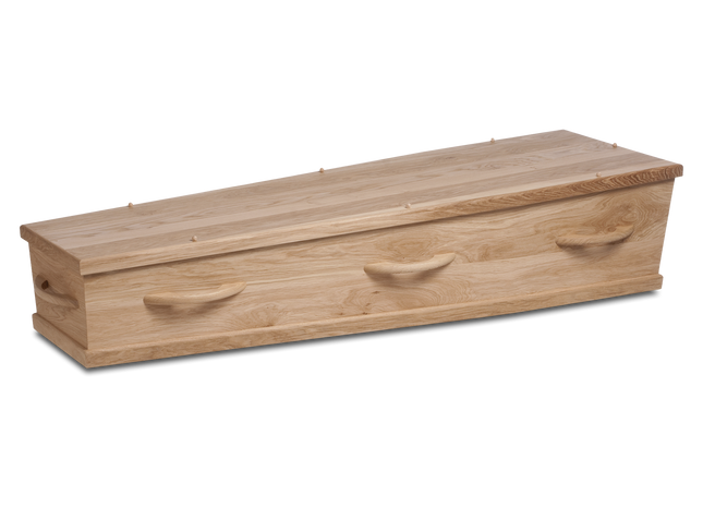 Uitvaartkist Massief Eikenhout