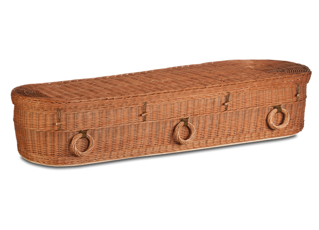 Wilgentenen Uitvaartmand Cromer